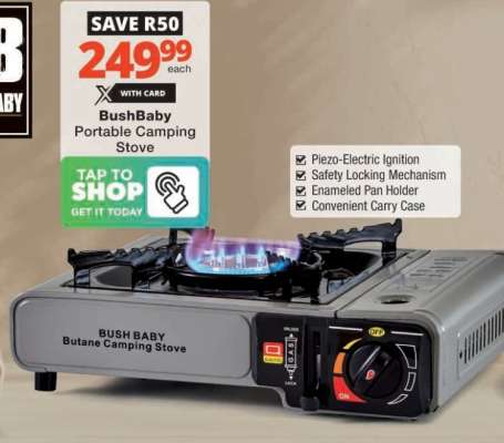 BushBaby Portable Camping Stove