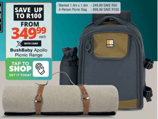 BushBaby Apollo Picnic Range