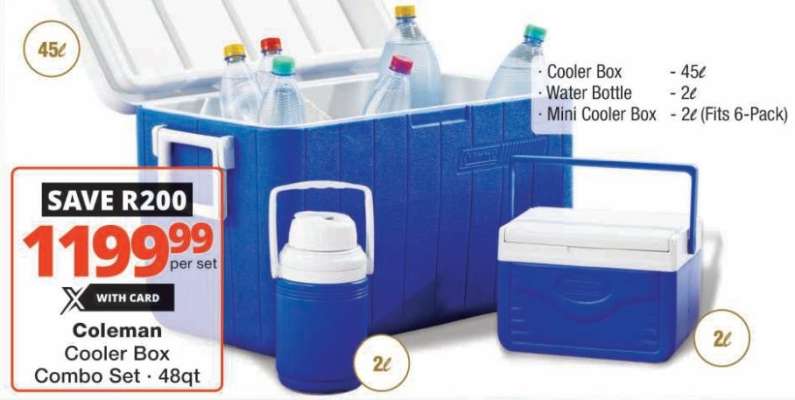Coleman Cooler Box Combo Set - 48qt