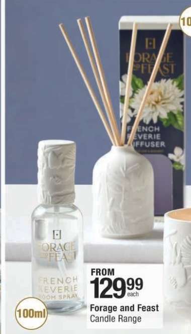 Forage and Feast Candle Range