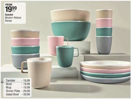Gondol Modern Ribbed Range