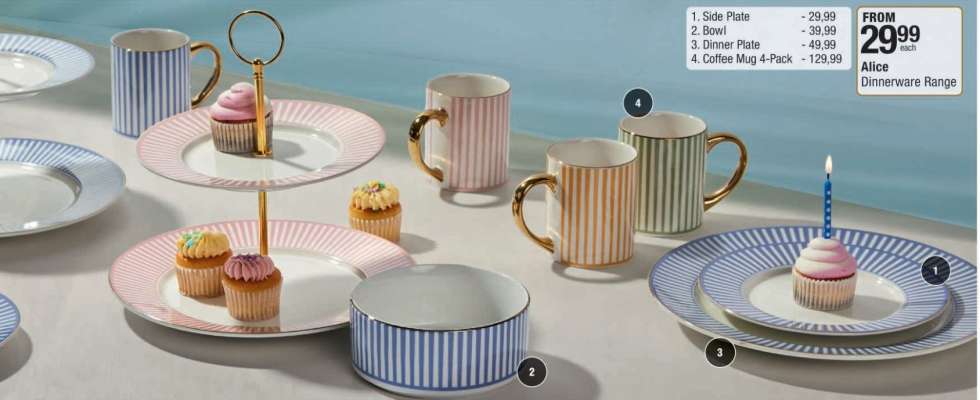 Alice Dinnerware Range
