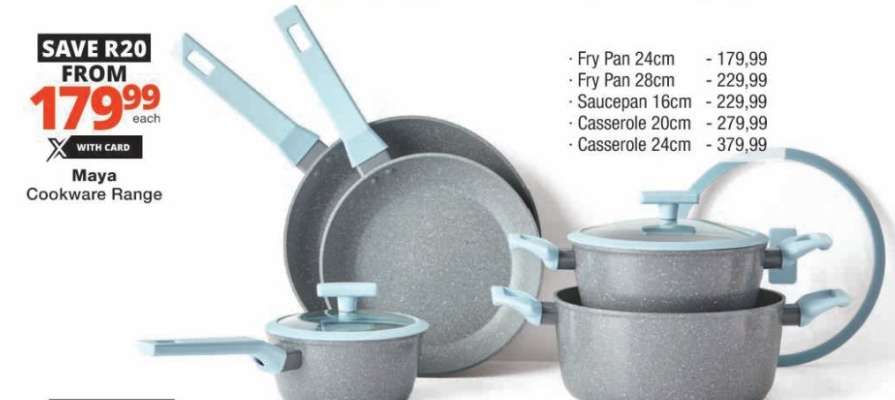 Maya Cookware Range