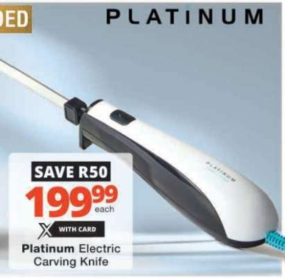 Platinum Electric Carving Knife