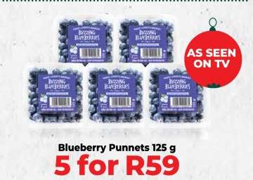 Blueberry Punnets 125 g