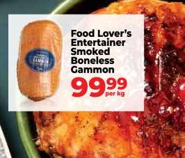Food Lover’s Entertainer Smoked Boneless Gammon