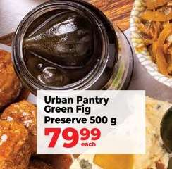 Urban Pantry Green Fig Preserve 500 g