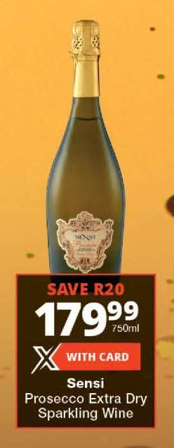 Sensi Prosecco Extra Dry Sparkling Wine