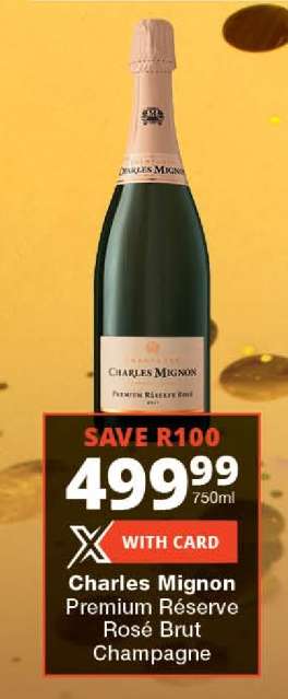 Charles Mignon Premium Réserve Rosé Brut Champagne
