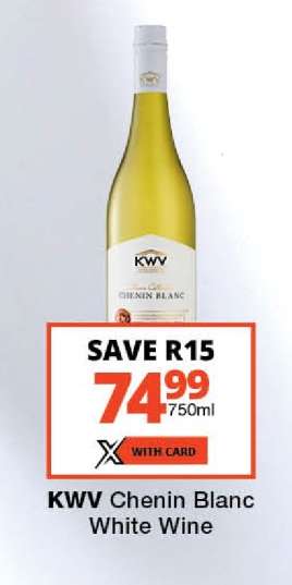 KWV Chenin Blanc White Wine