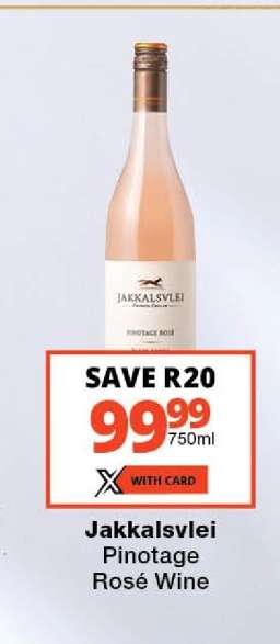 Jakkalsvlei Pinotage Rosé Wine