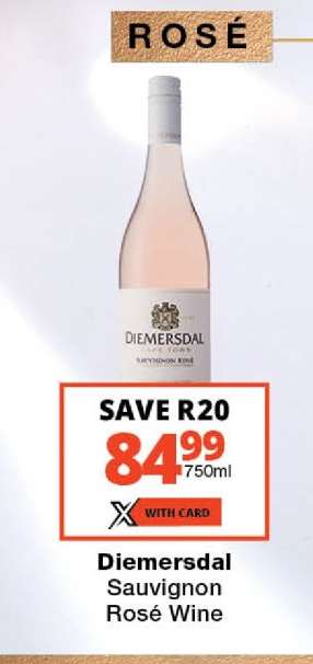 Diemersdal Sauvignon Rosé Wine