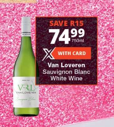 Van Loveren Sauvignon Blanc White Wine