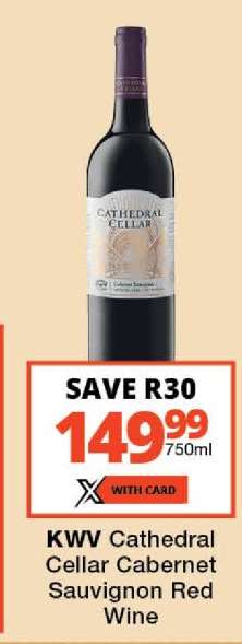 KWV Cathedral Cellar Cabernet Sauvignon Red Wine