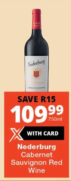 Nederburg Cabernet Sauvignon Red Wine