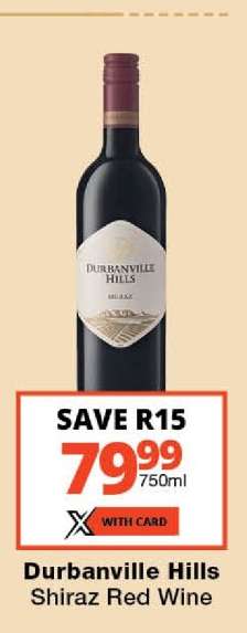 Durbanville Hills Shiraz Red Wine
