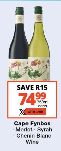 Cape Fynbos Wine