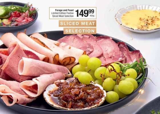 Forage and Feast Limited Edition Festive Sliced Meat Selection