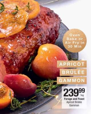 Forage and Feast Apricot Brûlée Gammon