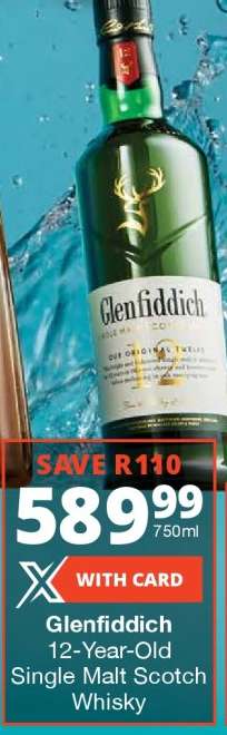 Glenfiddich 12-Year Old Single Malt Scotch Whisky