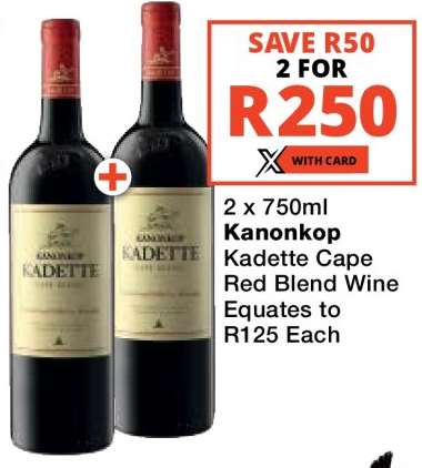 Kanonkop Kadette Cape Red Blend Wine