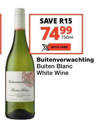 Buitenverwagting Buiten Blanc White Wine