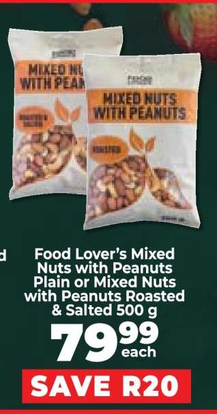 Food Lover’s Mixed Nuts with Peanuts