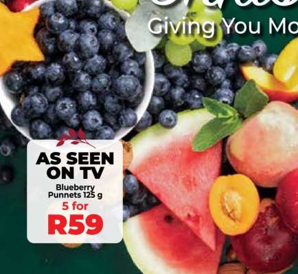 Blueberry Punnets 125 g