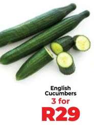 English Cucumbers