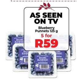 Blueberry Punnets