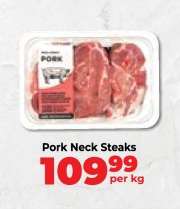 Pork Neck Steaks