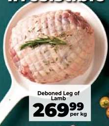 Deboned Leg of Lamb