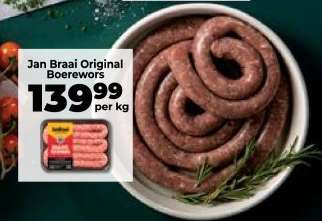 Jan Braai Original Boerewors