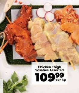 Chicken Thigh Sosaties Assorted