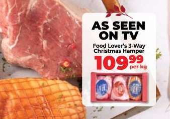 Food Lover’s 3-Way Christmas Hamper