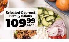 Selected Gourmet Family Salads