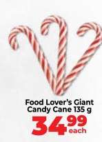 Food Lover's Giant Candy Cane 135 g