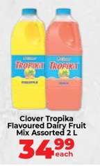 Clover Tropika Flavoured Dairy Fruit Mix Assorted 2 L