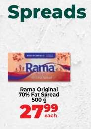 RAMA ORIGINAL 70% FAT SPREAD