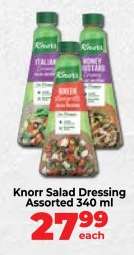 Knorr Salad Dressing Assorted 340 ml