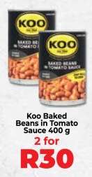 Koo Baked Beans in Tomato Sauce 400 g