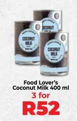 Food Lover’s Coconut Milk 400 ml