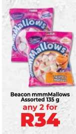Beacon mmmMallows Assorted 135 g