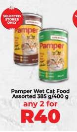 Pamper Wet Cat Food Assorted 385 g/400 g