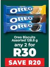 Oreo Biscuits Assorted 128.8 g
