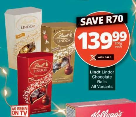Lindt Lindor Chocolate Balls