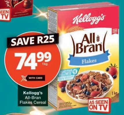 Kellogg's All Bran Flakes Cereal