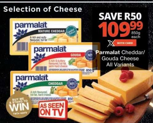 Parmalat Cheddar/Gouda Cheese