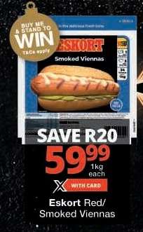 ESKORT RED/SMOKED VIENNAS