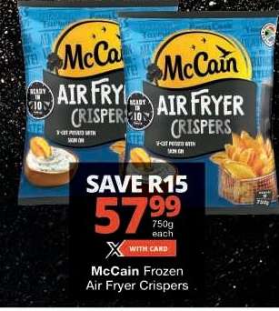 McCain Frozen Air Fryer Crispers